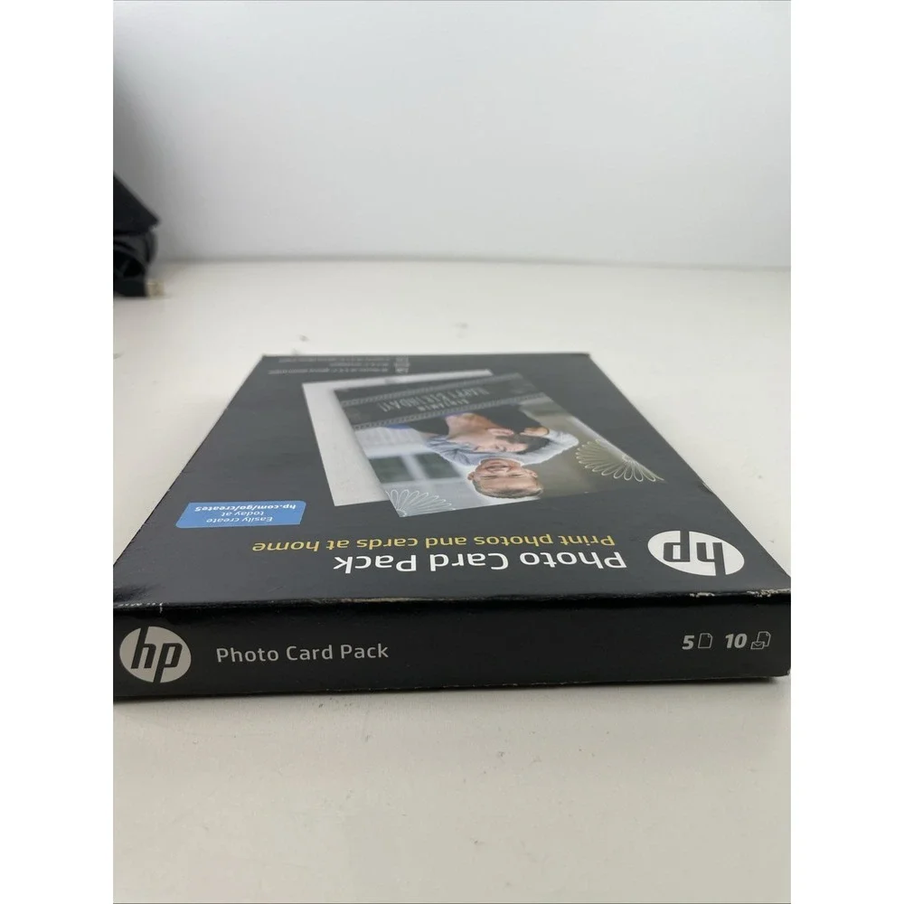 HP Inkjet Printer Glossy Photo Card Picture Paper Pack / NEW